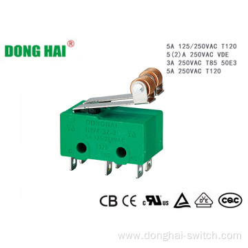 Multifunctional Double Pole Subminiature Micro Switch